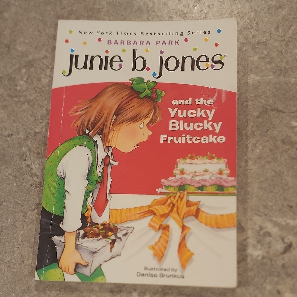 Junie B. Jones Book with Colorful Cover